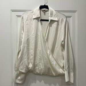 H&M Ivory Blouse